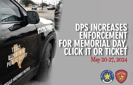 Texas DPS Launches Memorial Day Traffic Campaign to Enhance Road Safety
