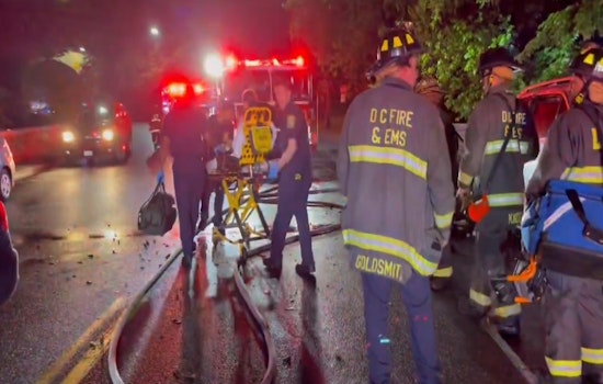 Three Injured in Multi-Vehicle Crash on Rock Creek Parkway in Washington D.C.