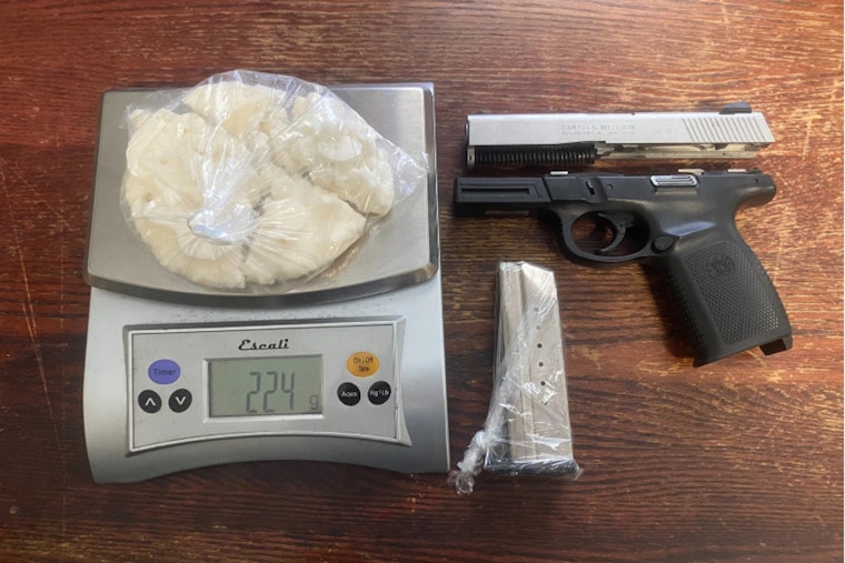 Three Suspected Traffickers Arrested on Route 91 Crack Cocaine, Illegal Firearm Seized