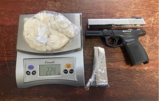 Three Suspected Traffickers Arrested on Route 91 Crack Cocaine, Illegal Firearm Seized