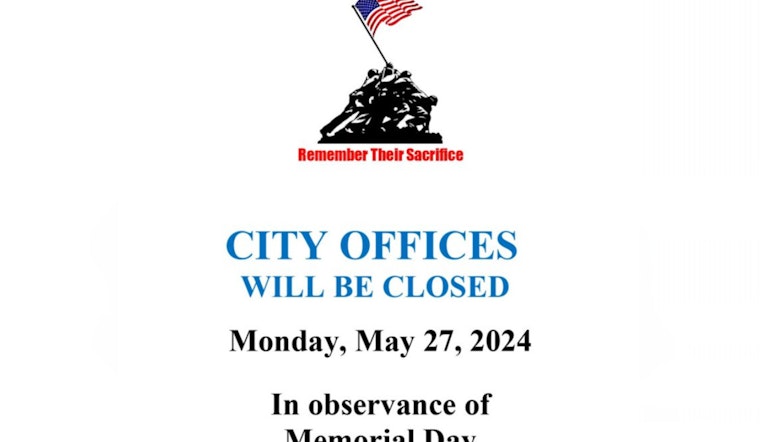 Tombstone City Offices to Close for Memorial Day, Pool Opens Following Day
