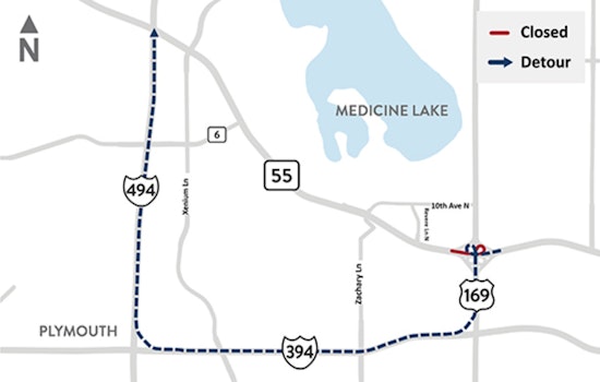 Twin Cities Alert Major Closure on Westbound Highway 55 Begins May 28