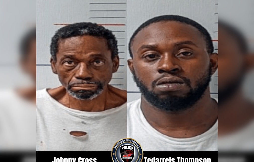 Two Arrested After Alleged Armed Robbery at Murfreesboro Dollar General Leads to High-Speed Chase