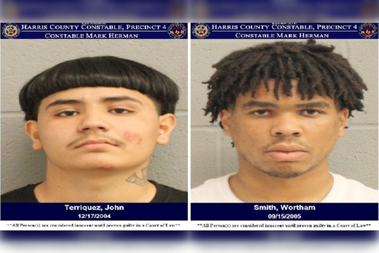 Two Arrested After Car Burglary Escalates to Police Chase in Harris County