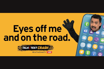 TxDOT Reignites '#TalkTextCrash' Campaign as Distracted Driving Menaces Texas Roads