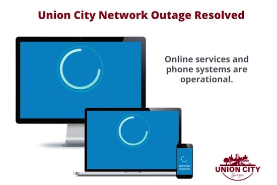 Union City Network Outage Resolved, Online Payment System Back in Action
