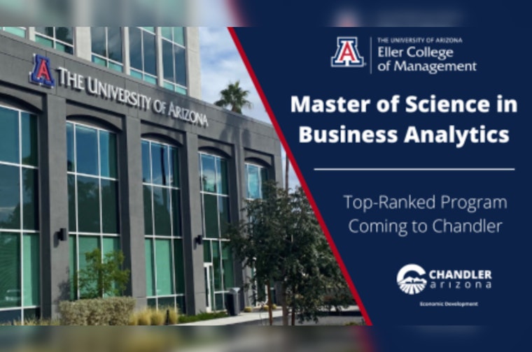 University of Arizona Brings Top-Ranked Master of Science in Business Analytics Program to Chandler