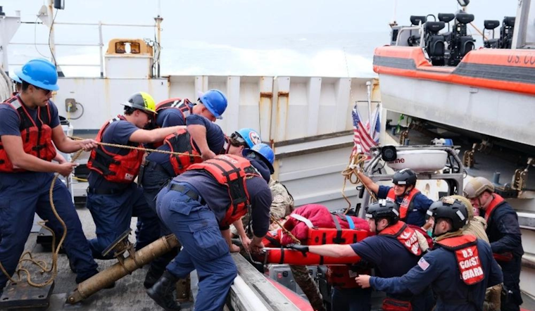 U.S. Coast Guard Cutter Munro Successfully Medevacs Injured Fisherman off Coast of Peru