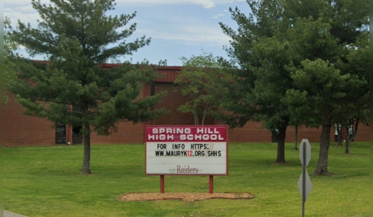 Vandalism Forces Closure of Spring Hill High School, Classes Expected to Resume Monday
