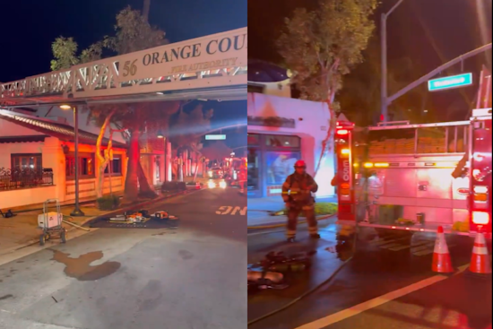 VIDEO: Over 50 Firefighters Respond to Restaurant Blaze in San Clemente, No Injuries Reported