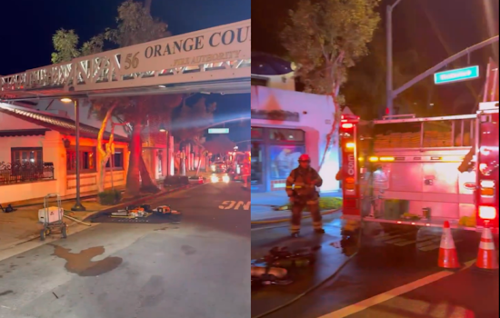 VIDEO: Over 50 Firefighters Respond to Restaurant Blaze in San Clemente, No Injuries Reported