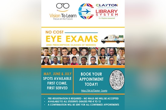Vision To Learn Offers Free Eye Exams and Glasses to Clayton County Students in Summer Initiative