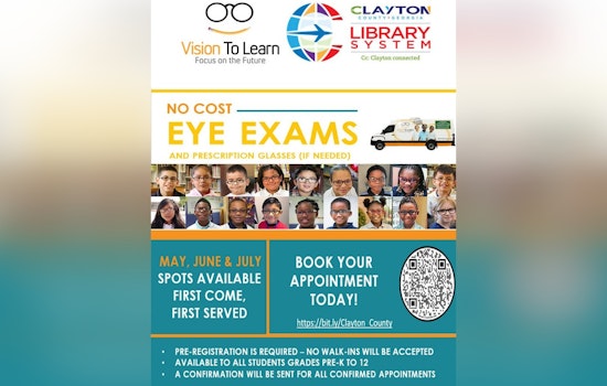 Vision To Learn Offers Free Eye Exams and Glasses to Clayton County Students in Summer Initiative