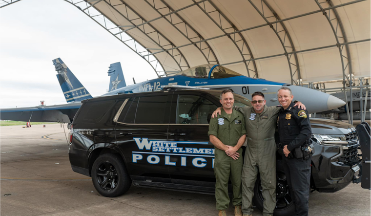 VMFA-112 Cowboys Unveil Striking New Fighter Jet Design, Engage with Community in Military Showcase