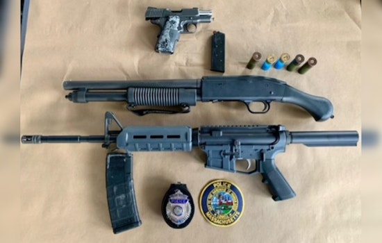 Warrant Search in Lowell Leads to High-Speed Chase and Seizure of Illegal Firearms Arsenal
