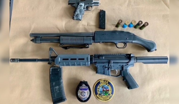 Warrant Search in Lowell Leads to High-Speed Chase and Seizure of Illegal Firearms Arsenal