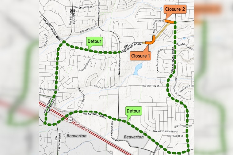 Washington County Schedules Open House for Thompson Road Realignment