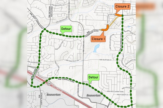 Washington County Schedules Open House for Thompson Road Realignment Project