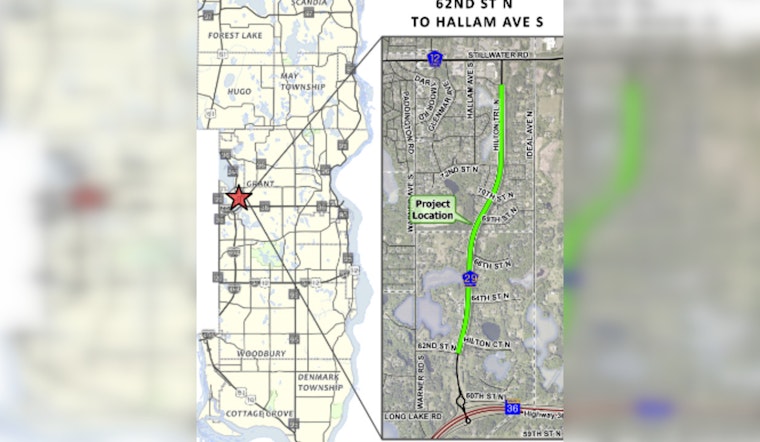 Washington County to Start Pavement Project on County Highway 29, Anticipate Delays