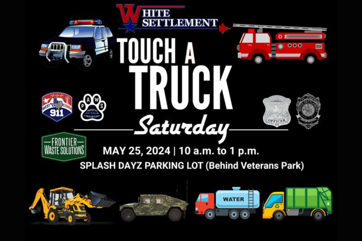 White Settlement Community Bonds Over "Touch A Truck" Event at Splash