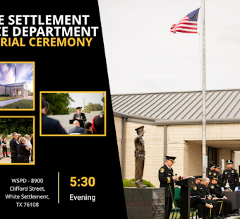 White Settlement Police Department to Honor Fallen Heroes in Annual Memorial Ceremony