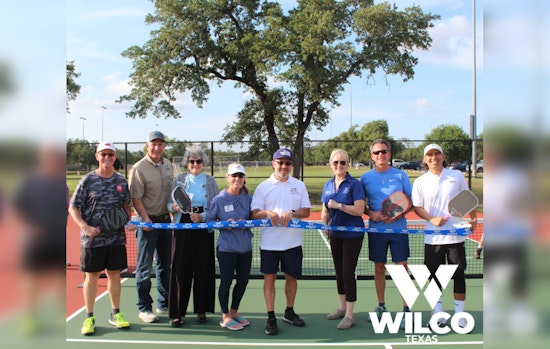 Williamson County Serves Up New Pickleball Courts at Regional Park to Meet Growing Demand