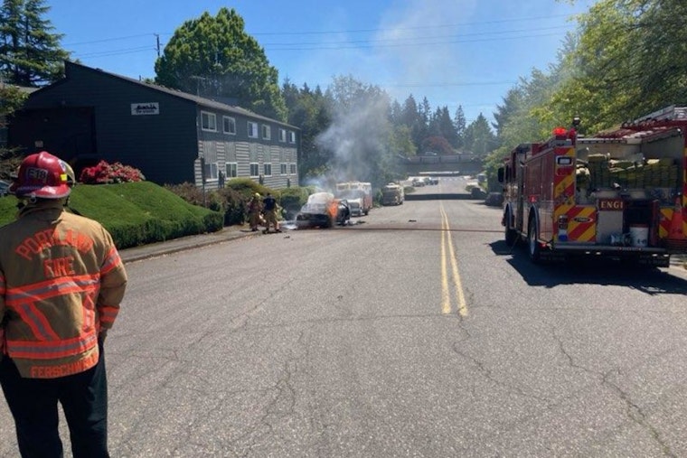 Woman Arrested for Arson, Menacing in Bizarre Rampage in Southwest Portland