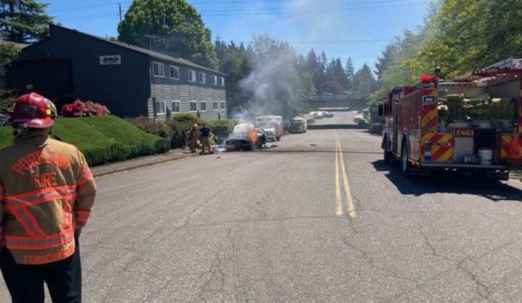 Woman Arrested for Arson, Menacing in Bizarre Rampage in Southwest Portland