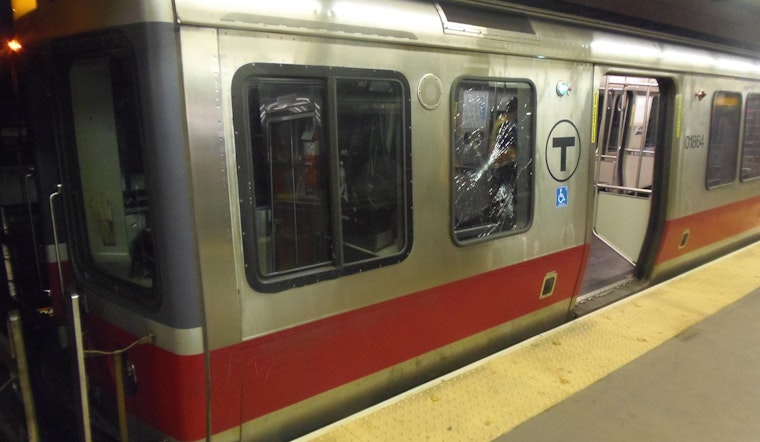 Woman Detained for Damaging Train Cars at North Quincy MBTA Station, Faces Charges