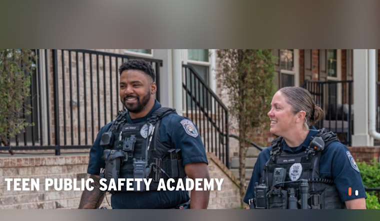 Woodstock Police & Fire Departments Launch Summer Teen Public Safety Academy