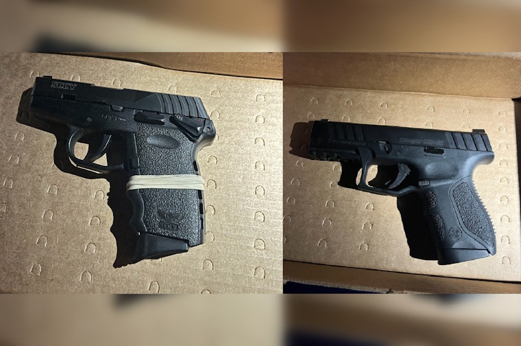 Worcester Police Arrest Two, Seize Illegal Firearms Following ShotSpotter Alert