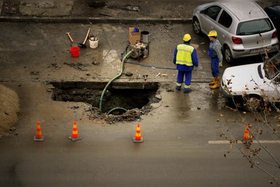 Wrentham Traffic at a Standstill as Water Main Break Closes RT-140, Repair Efforts Underway