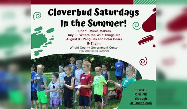Wright County 4-H Invites Youngsters to Summer Cloverbud Saturdays for Fun and Learning