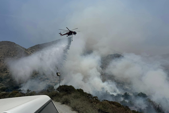 Binational Battle Against Wildfire, Crews Fight to Contain 80-Acre Blaze in Otay Mountain Wilderness