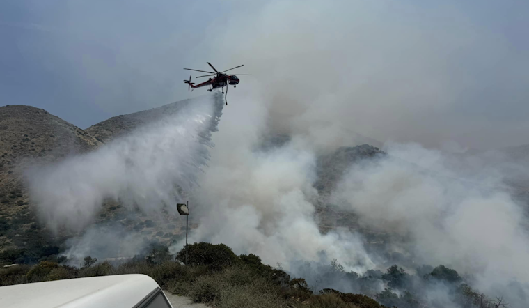 Binational Battle Against Wildfire, Crews Fight to Contain 80-Acre Blaze in Otay Mountain Wilderness