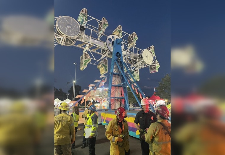 18 Passengers Safely Rescued from Stalled Amusement Ride During Conejo Valley Days Festival in Ventura County