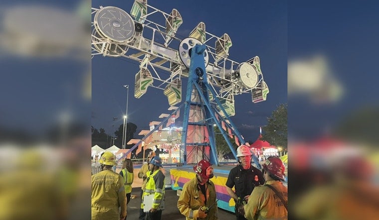 18 Passengers Safely Rescued from Stalled Amusement Ride During Conejo Valley Days Festival in Ventura County