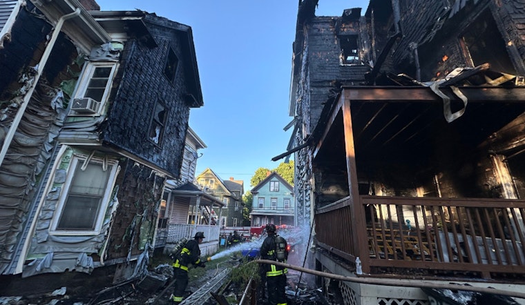 4-Alarm Fire Ravages Dorchester Homes, 19 Displaced and Firefighter Injured in Boston Blaze