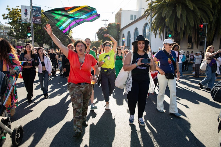 San Francisco's Dyke March Continues Tradition Despite Official Cancellation