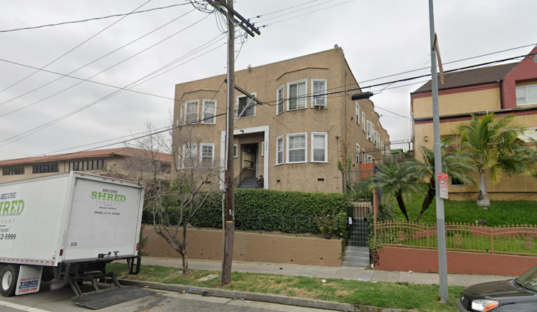 Los Angeles Firefighters Quell Blaze in Historic Westlake Apartment Building