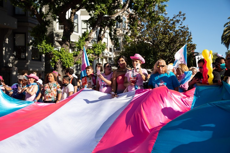 The Community Comes Together for San Francisco's 20th Anniversary Trans March
