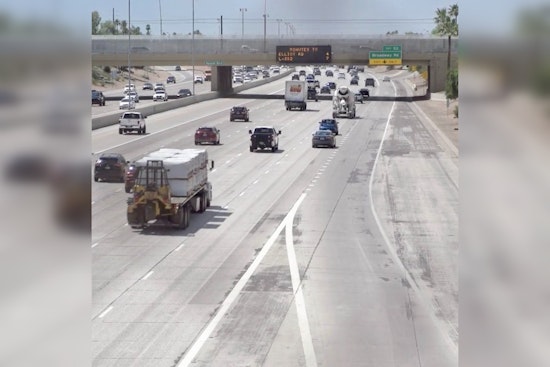 ADOT Enhances Traffic Flow on Loop 101 Near US 60 with New Lane Striping in Tempe