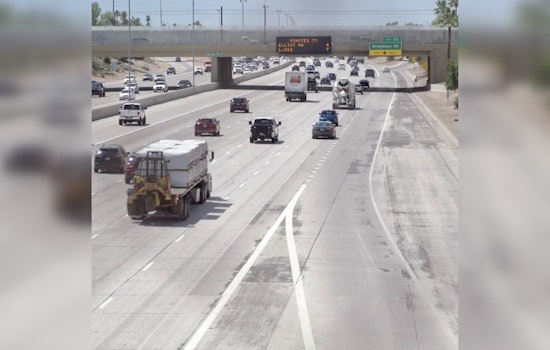 ADOT Enhances Traffic Flow on Loop 101 Near US 60 with New Lane Striping in Tempe
