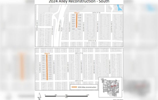Alley C Reopens Amidst 2024 Reconstruction Efforts, Alley B Prepares for Revamp