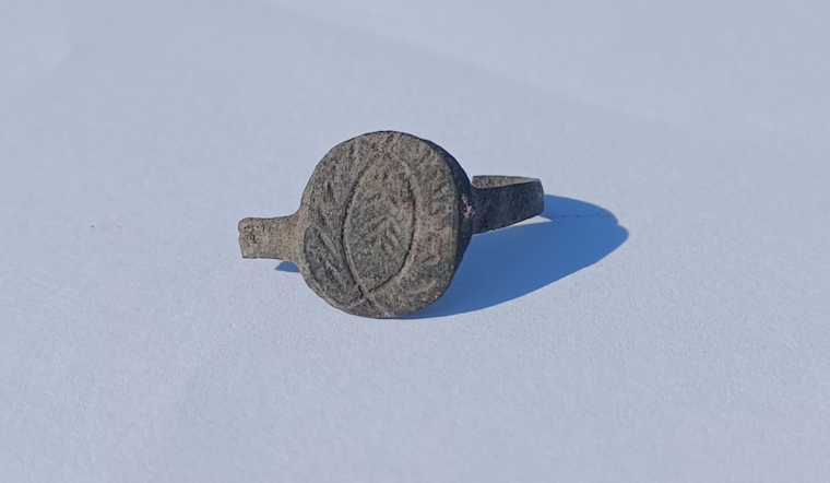 Archaeologists Unearth 18th Century Brass Trade Ring at Colonial Michilimackinac in Michigan