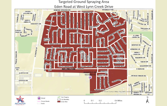 Arlington and Pantego Launch Nighttime Mosquito Spraying in Response to West Nile Virus Detection