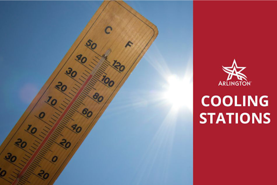 Arlington Offers Cooling Stations at Libraries and Shelters to Beat the Heat