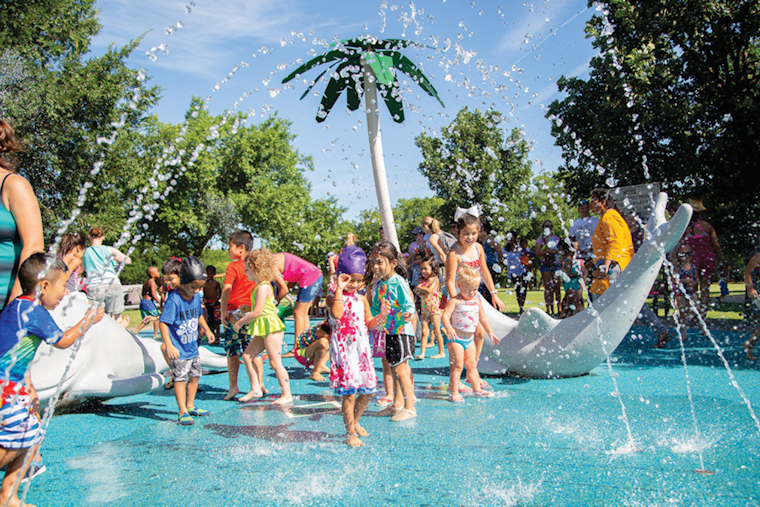 Arlington Unveils Splash Pads to Combat Summer Heat With Updated Health and Safety Protocols