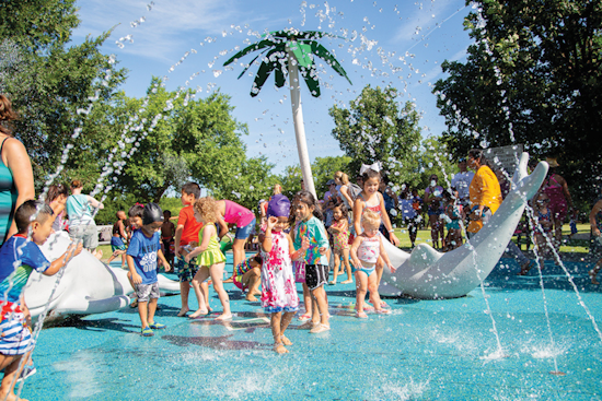 Arlington Unveils Splash Pads to Combat Summer Heat With Updated Health and Safety Protocols