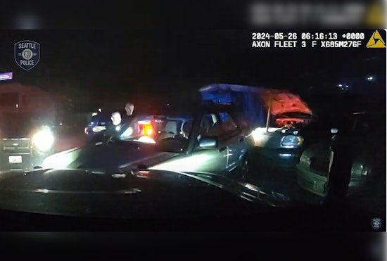 Armed Suspect Arrested After Ramming Police Car with Stolen Vehicle in Seattle